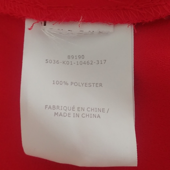 Laura Plus Ladies Button Sheer Blouse - Picture 10 of 11